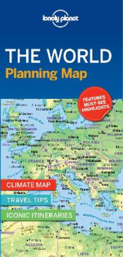 Lonely Planet The World Planning Map (Map) Map