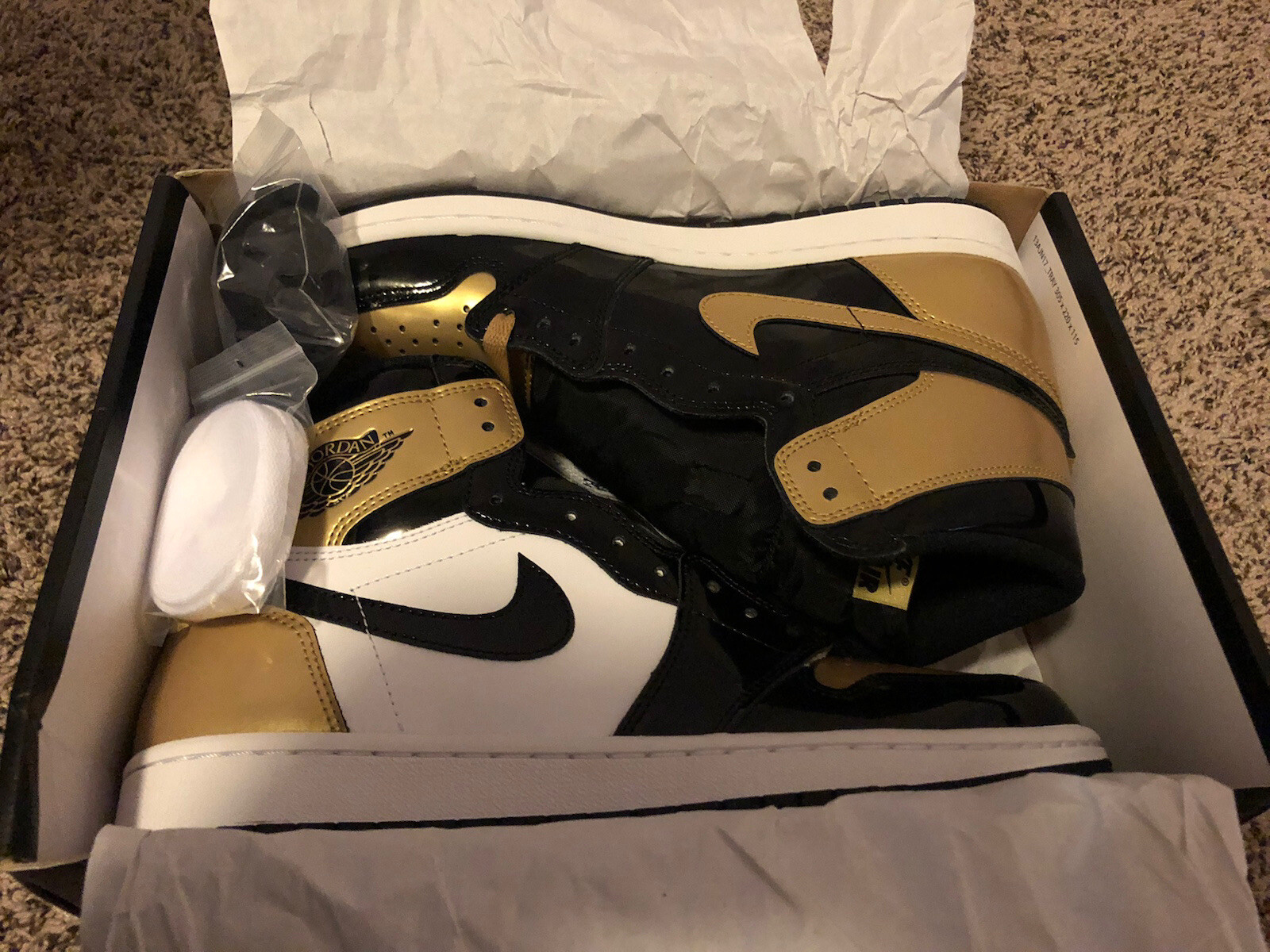 jordan 1 retro high nrg patent gold toe