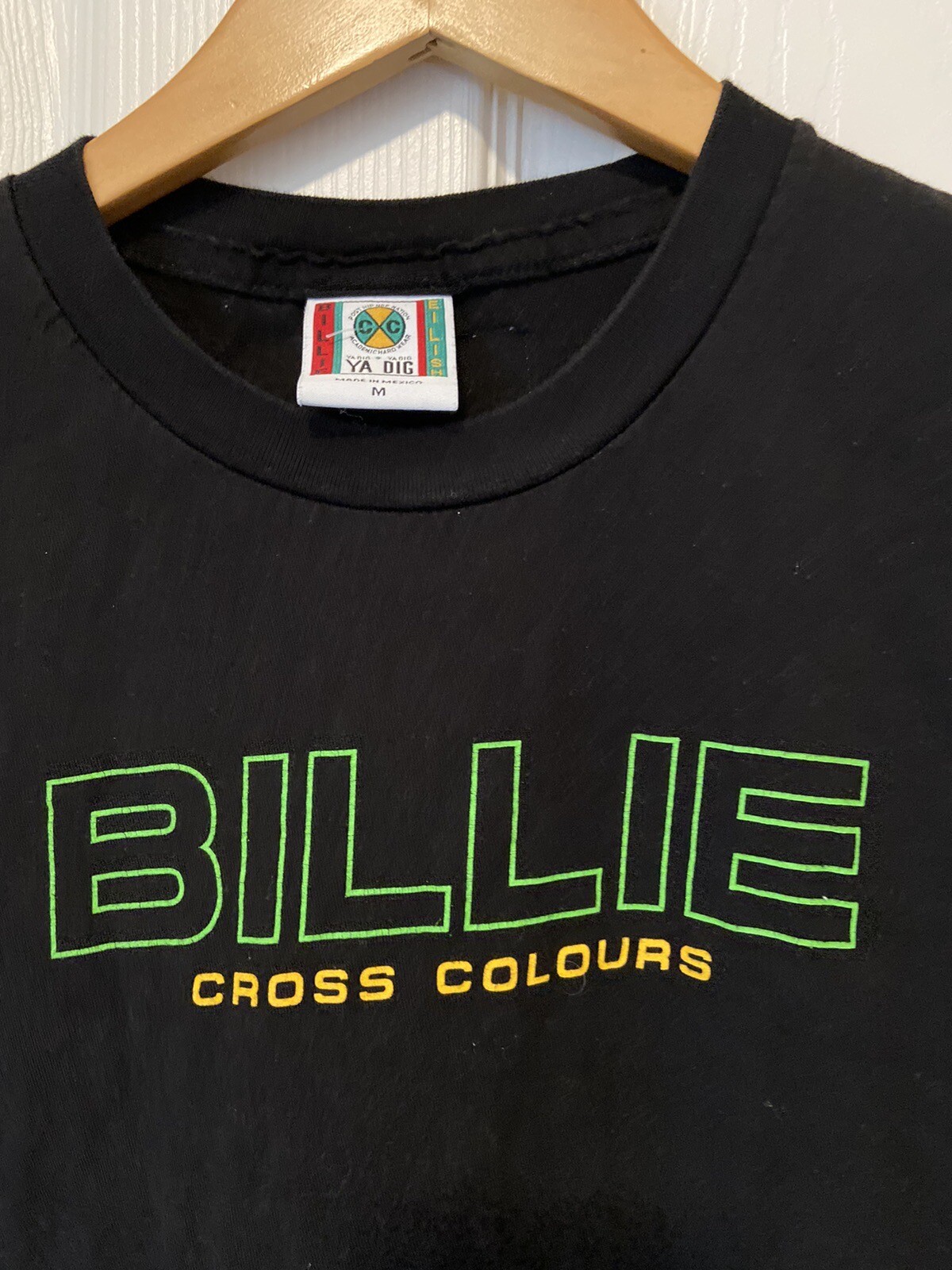 Billie Eilish Cross Colours Ya Dig M Tshirt Flames A… Gem