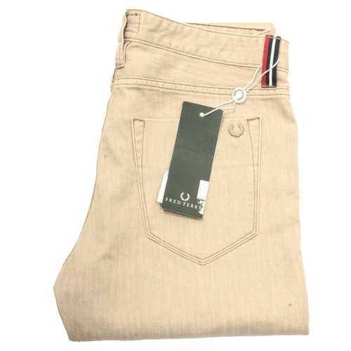 88539 pantaloni FRED PERRY DENIM STRETCH jeans pantalone uomo trousers men  | eBay