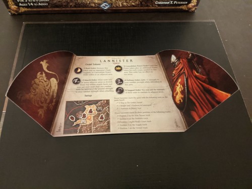 A Game of Thrones Board Game 2nd Edition Replacement Parts Cards Figures Token - Picture 97 of 290