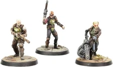 Modiphius Entertainment Fallout Wasteland Warfare Ack Ack, Sinjin & Avery Miniat