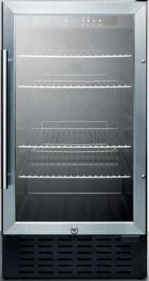 Summit SCR1841BADA 18 Inch Built-In Beverage Center with 2.7 Cu. Ft. Capacity, A