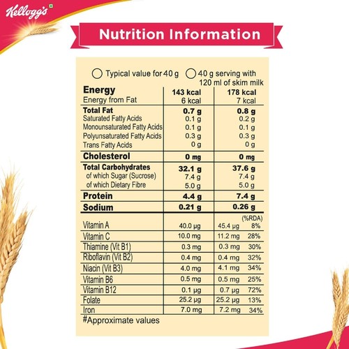 Kellogg’s All Bran Wheat Flakes 7 Essential Vitamins and Iron 440g - Picture 7 of 13