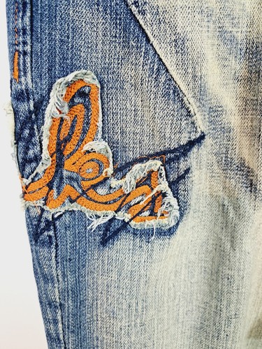 Akedemks Vintage Men's New! Deadstock 90's Loose Fit Long Length Shorts Size 38 - Picture 6 of 10