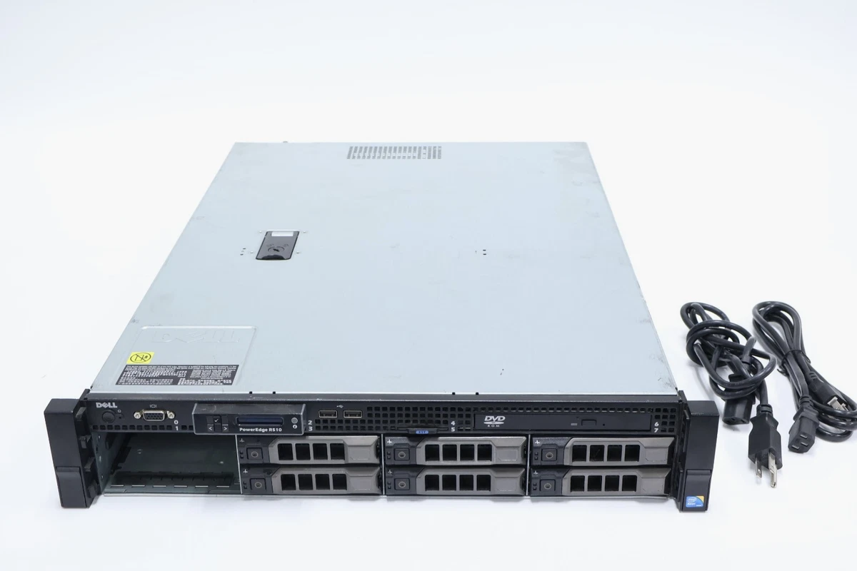 Serveur DELL PowerEdge R510 - 2x Xeon E5507 @2.27GHz - 12Go RAM - Sans Disque Dur