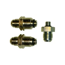 6AN POWER STEERING FITTING 16MM 1.5 - 18MM 1.5 - 5/16-24 GM HYDRO BOOST PUMP