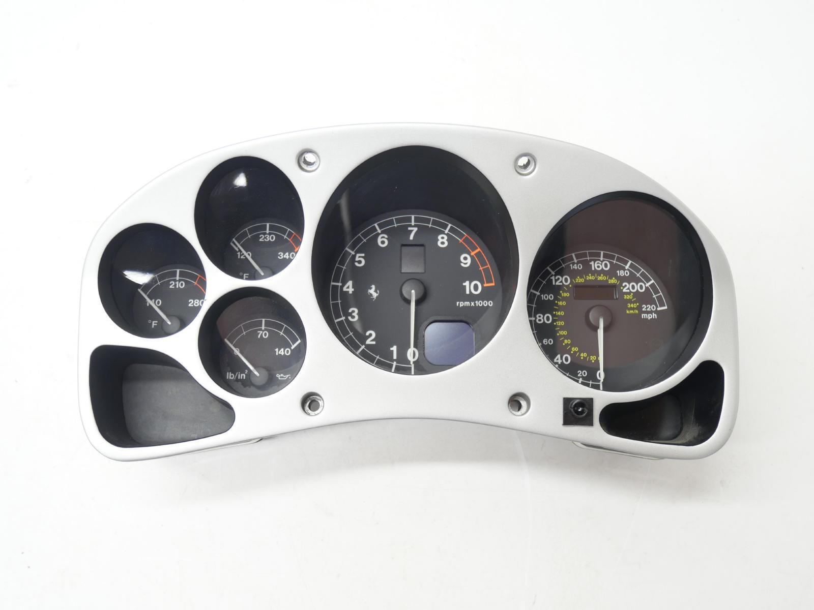 2001 Ferrari 360 Spider Instrument Cluster F1 Speedometer Automatic 8186383 OEM
