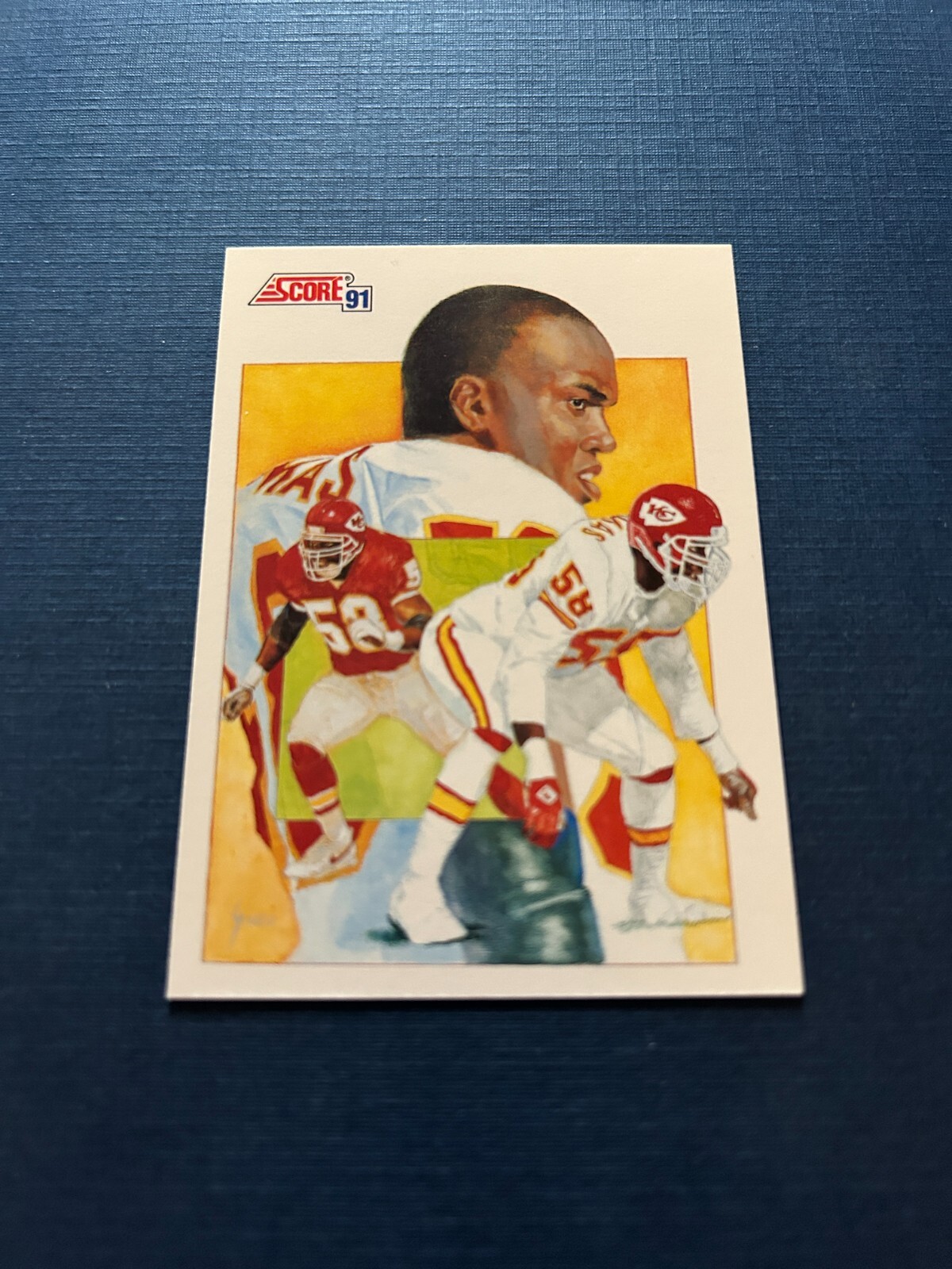 1991 Score Football Derrick Thomas The Leader #666 HOF Set Break NM-MT