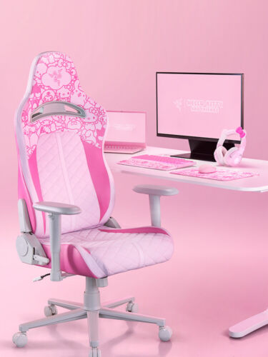 Razer x Sanrio Hello Kitty² Blackwidow Tenkeyless Keyboard and Wrist Rest Combo - Picture 6 of 6