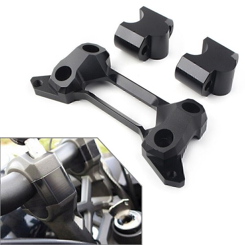 CNC Height Riser Handlebar Clip For Kawasaki VERSYS 650 KLE650 2015-2020 VN650 - Picture 7 of 12