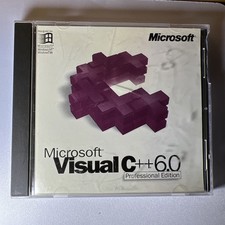 Microsoft Visual C  6.0 Professional Edition W/Key for Windows 98
