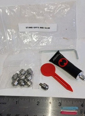Standoff Mount Hardware Kit With Glue Allen Key Metal Standoffs Lot