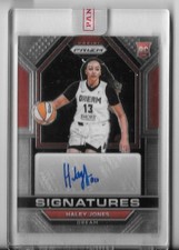 2023 PANINI PRIZM WNBA SIGNATURES RC #SG-HJN HALEY JONES AUTO ROOKIE CARD,DREAM