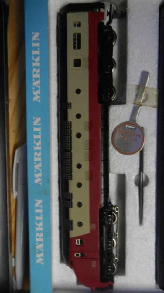 Märklin H0 3070 Dieseltriebzug Set 3-tlg Trans Europ Express TEE SBB TOPZUSTAND - Bild 4 von 4