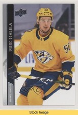 2020-21 Upper Deck Extended Series French Erik Haula #578 READ 0w6