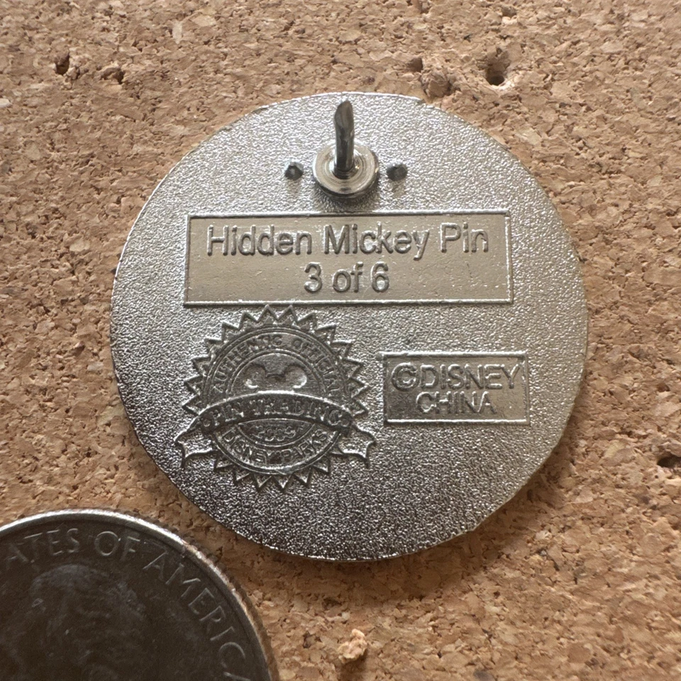 Disney Pins It's A Small World Globe 2009 Hidden Mickey DLR Lote de 3 Foto 3 de 4
