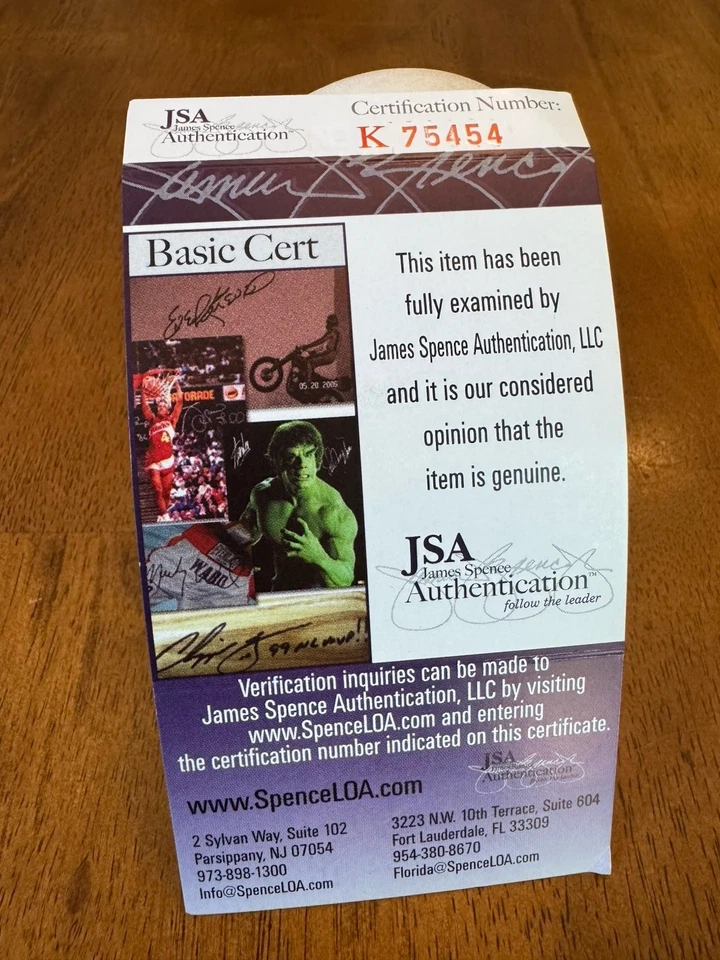 Francisco Lindor Signed Autographed Major League Baseball Ball JSA COA - Smudge - Image 4 of 4