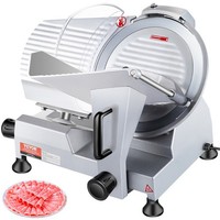 Vevor Fleisch Allesschneider Aufschnittmaschine 240W Aufschnittschneider 0-12Mm