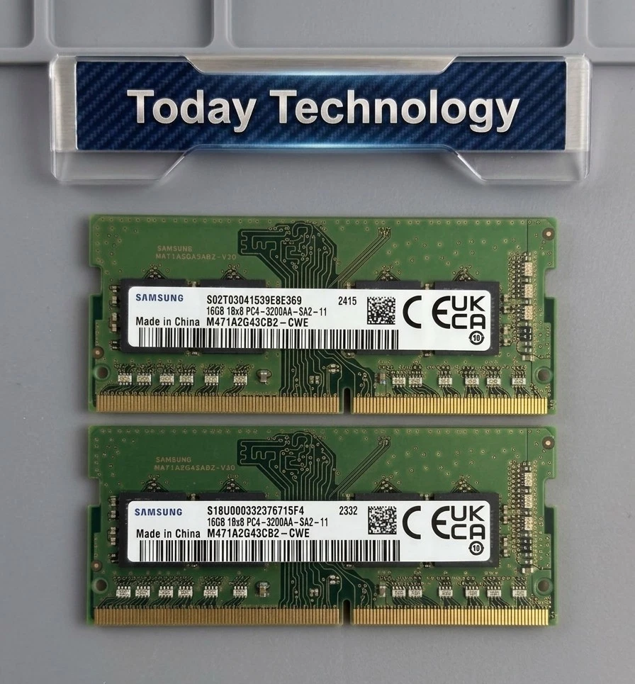 Samsung DDR4 SDRAM 32 GB Total Capacity Memory (RAM) for sale | eBay