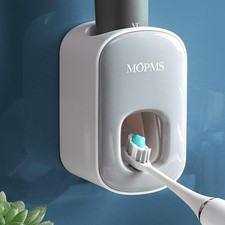 MOPMS Toothpaste Dispenser Wall Mounted for Bathroom Automatic Toothpaste Squ...