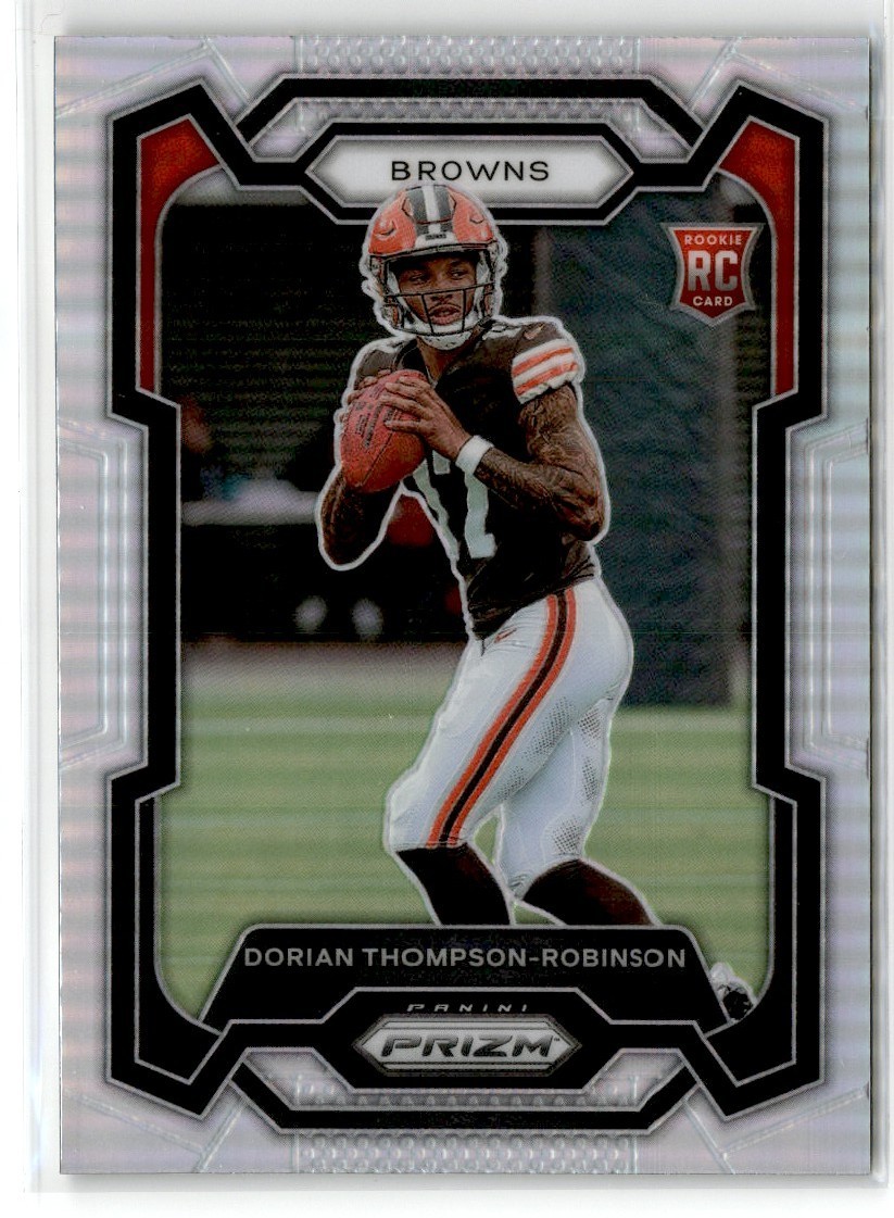 2023 Panini Prizm Silver Prizm Dorian Thompson Robinson Rookie Browns #322