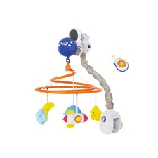 Baby Crib Mobile with Music and Lights, Space Baby Mobile for Crib with Remot...