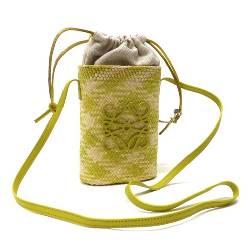 Loewe Basket and shoulder bag square pocket Anagram Used SKAI-0