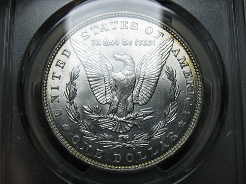 1887 Morgan Dollar Silver ---- PCGS MS-63 Graded Stunning Coin ---- #310C - Picture 4 of 8