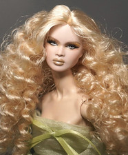 integrity toys OOAK Repaint nadja Fashion Royalty Custom Art Doll Head