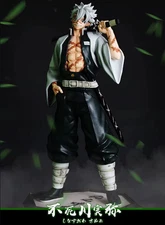 Anime Demon Slayer Figure Sanemi Shinazugawa Action Figure Pvc Model Toy