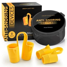 Anti Snoring Devices – Nasal Dilators - Nose Clips for Snore Relief & Bett