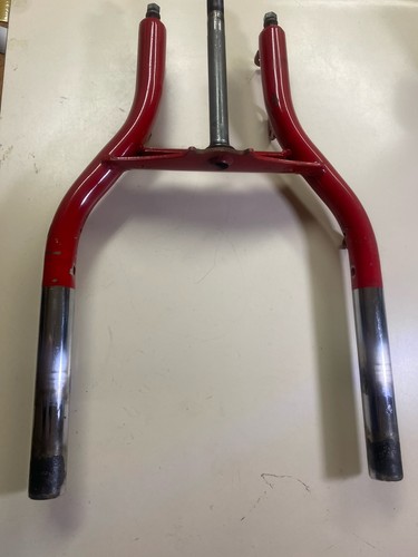 1984 Honda 200es Triple Tree Front Forks 200 Es Suspension Big Red Atv - Picture 5 of 8