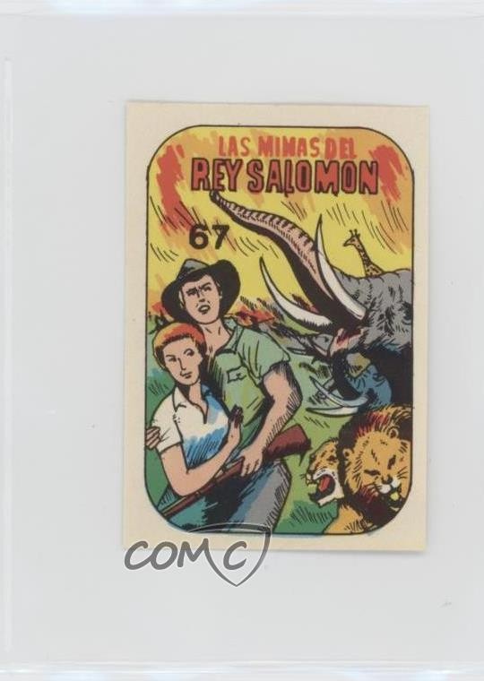Pegatinas de película 1983 Las Minas del Rey Salomón (Minas del Rey Salomón) #67 0a4f