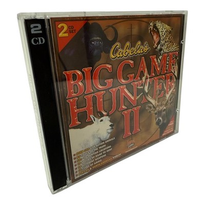 Cabelas Big Game Hunter II PC 2 Disc Set By Head Games Vintage 1998 Vintage