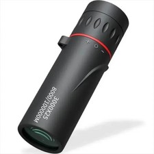 3000x25 HD Long Range Monocular Mini Portable Telescope for Camping Hunting