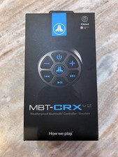 JL Audio MBT-CRXv2 Marine Weatherproof Bluetooth Controller/Receiver, Brand New 
