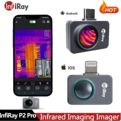 InfiRay P2 PRO IOS Xinfrared Infrarot Wärmebildkamera+Magnetic Makro Objektiv DE