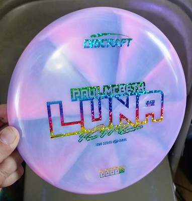 Discraft 2025 Tour Series Luna   New Z Swirl 173_174   Paul Mcbeth Limited 