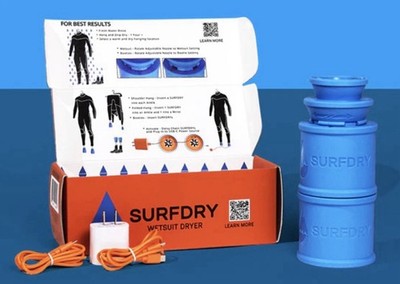 Wetsuit Dryer SURFDRY Original Portable Accelerator NEW in Box Fast Dry Stink