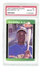 1989 Donruss Rookies Ken Griffey Jr. RC PSA 8 #3 Seattle Mariners