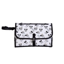 Portable Diaper Changing Station for Baby - Travel Pad with Wipes Case  Pockets