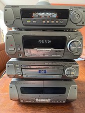 Technics SA-DV290 Amp SH-DV290 Processor RS-DV290 Deck SL-DV290 With Speakers