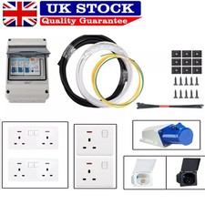240V Mains Electric Hook Up Installation Kits Campervan Motorhome Conversion Kit