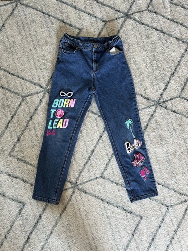 Size 12 Girls Barbie Denim Jeans - Picture 3 of 5