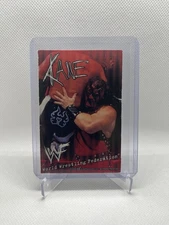2000 Good Humor WWF Kane Ice Cream Wrestling Card Very Rare