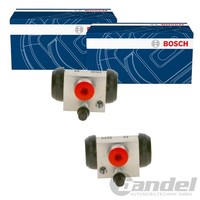 2X Bosch Radbremszylinder 19,05Mm Passend FüR Fiat Sedici Trommelbremse | 0 986