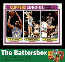 1981 Topps #63 Freeman Williams/Swen Nater TL NM/NM+ X3739129