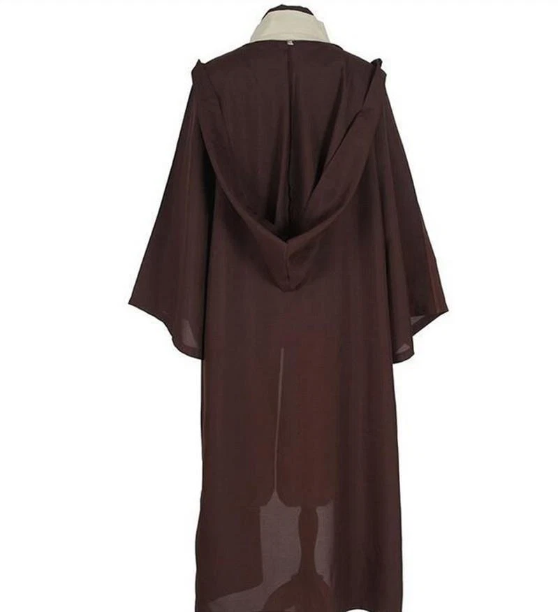 Star Wars Obi Wan Kenobi Jedi Caballero Maestro Cosplay Capa Traje Navidad Disfraz Foto 2 de 4