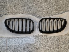 BMW E60 E61 Doppelsteg Nieren Kühlergrill Schwarz Hochglanz M5 Look NEU